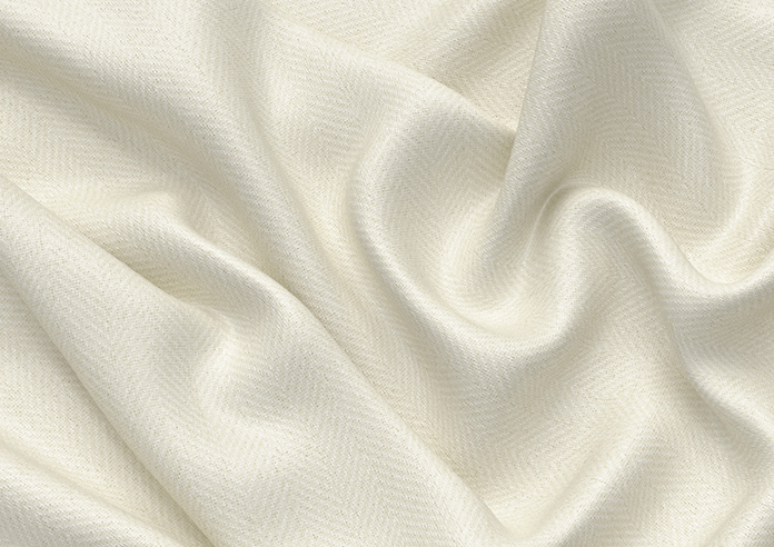 Soft Chevron, Cream - Motorised Roman Blind - Image 4